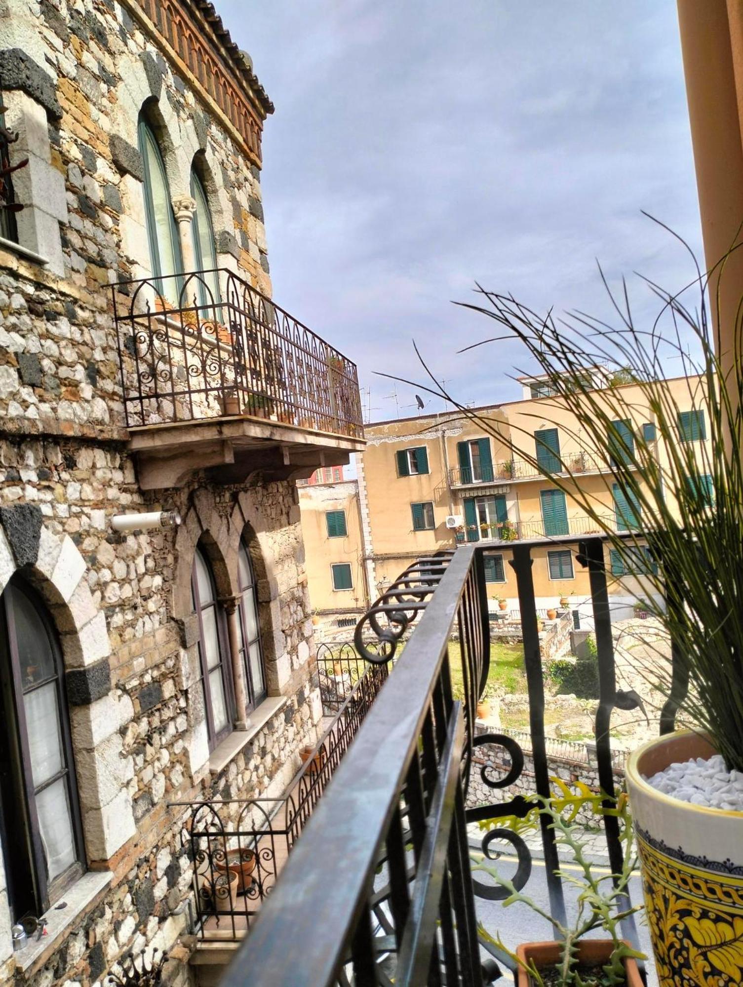 Ferienwohnung Casa Basilico' Taormina Exterior foto