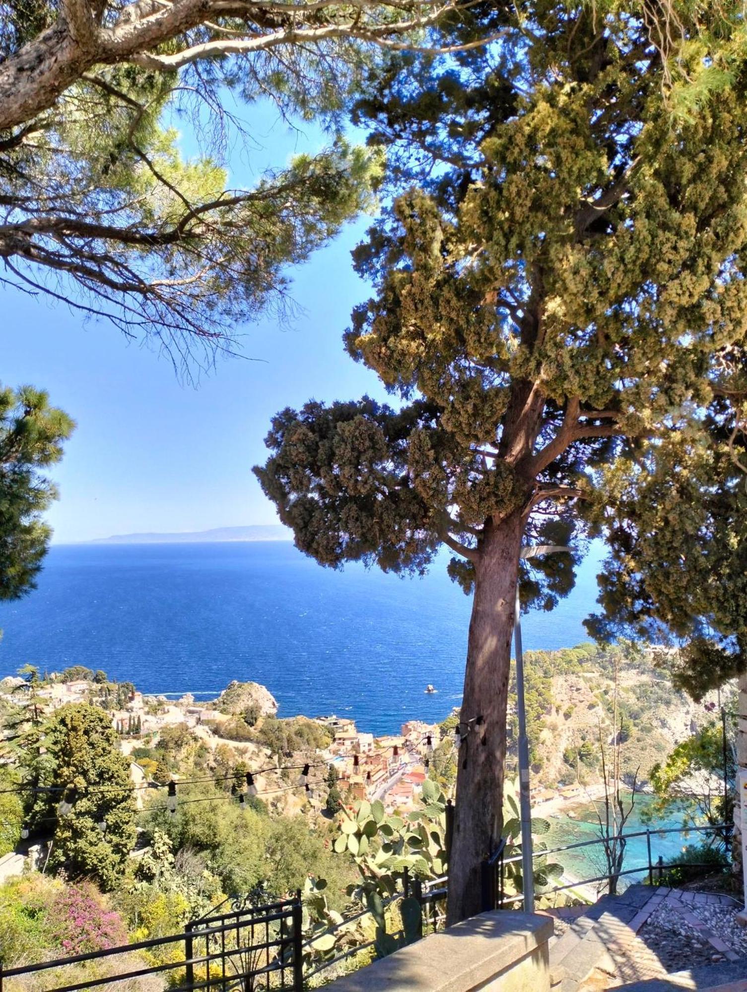 Ferienwohnung Casa Basilico' Taormina Exterior foto