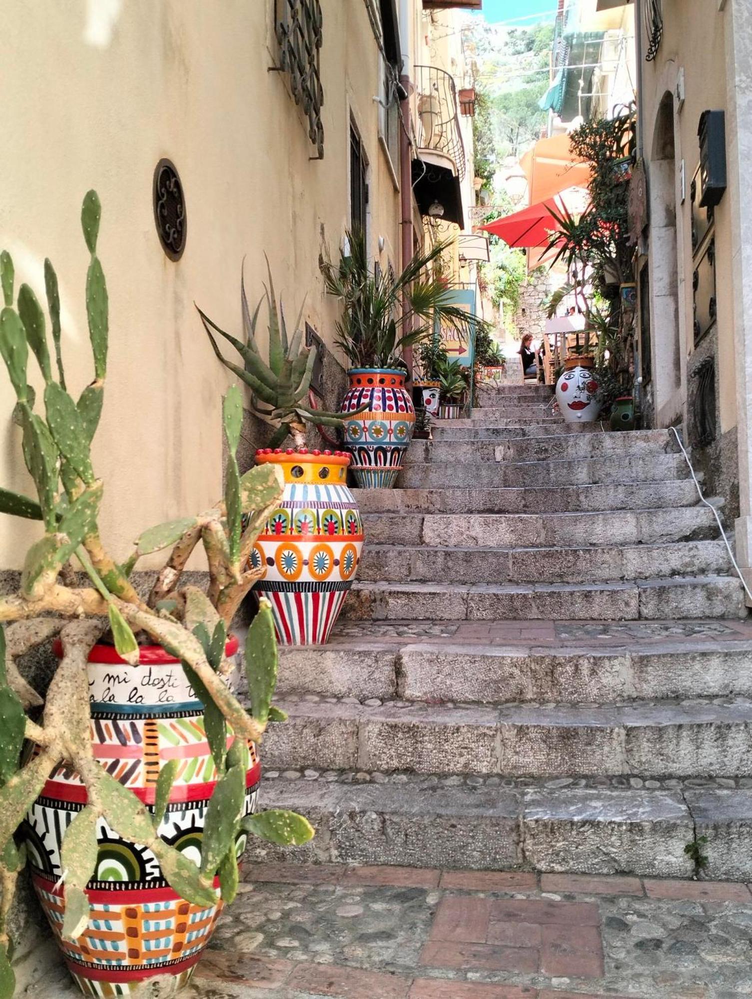 Ferienwohnung Casa Basilico' Taormina Exterior foto